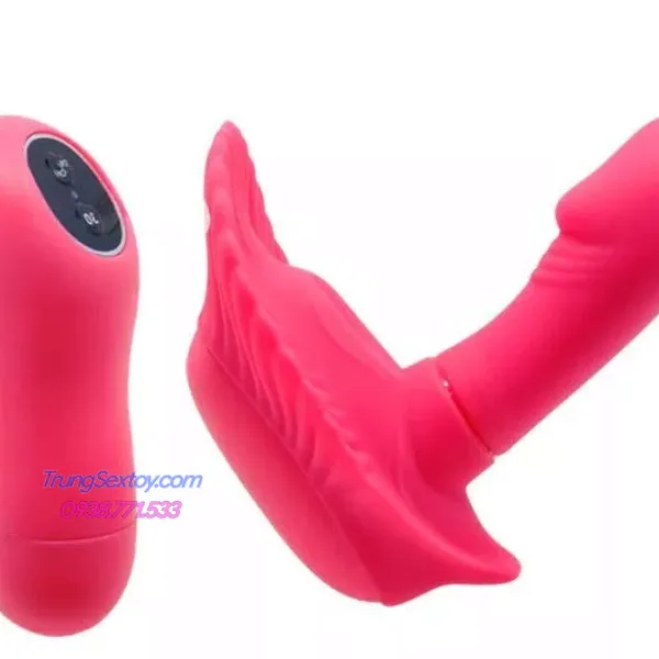 Dương Vật Giả Fancy Clamshell Điều Khiển Từ Xa