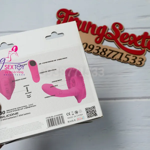 Dương Vật Giả Fancy Clamshell Điều Khiển Từ Xa