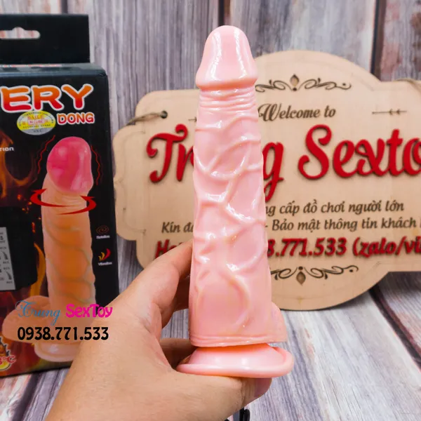 Dương vật giả Fiery Dong cao cấp có nhiệt