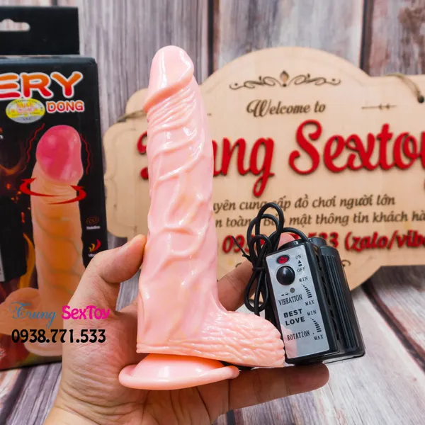 Dương vật giả Fiery Dong cao cấp có nhiệt