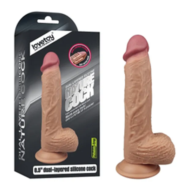 Dương Vật Giả Gắn Tường Lovetoy 8.5 inch Silicone Nature Cock