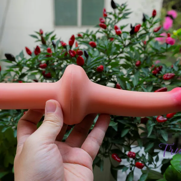 Dương vật giả cầm tay hai đầu Lovetoy siêu thật dài 30cm 