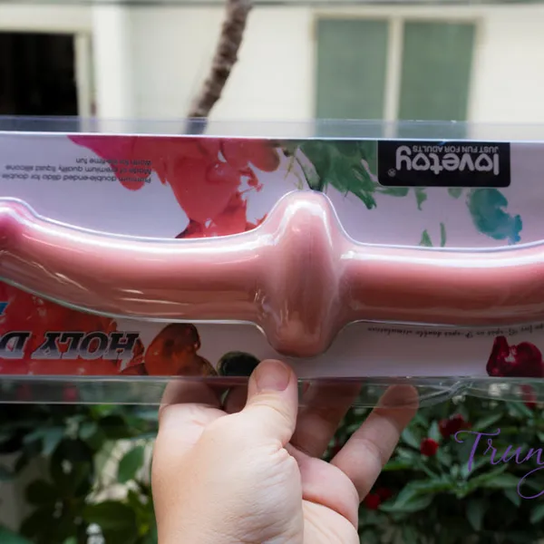 Dương vật giả cầm tay hai đầu Lovetoy siêu thật dài 30cm 