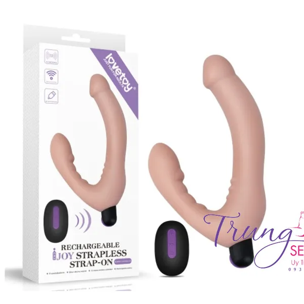 Dương vật giả hai đầu siêu mềm mịn Lovetoy 