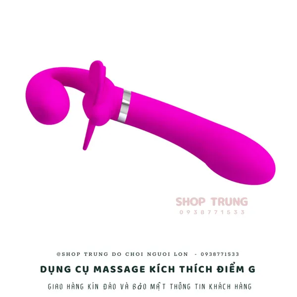 Dụng cụ kích thích điểm G rung hai đầu Pretty Love Valeri 