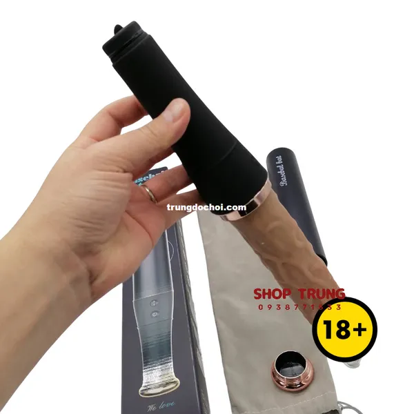 Dương Vật Giả Hình Gậy Bóng Chày 10 Chế Độ Rung Thụt Mạnh Mẽ