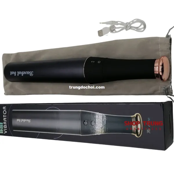 Dương Vật Giả Hình Gậy Bóng Chày 10 Chế Độ Rung Thụt Mạnh Mẽ