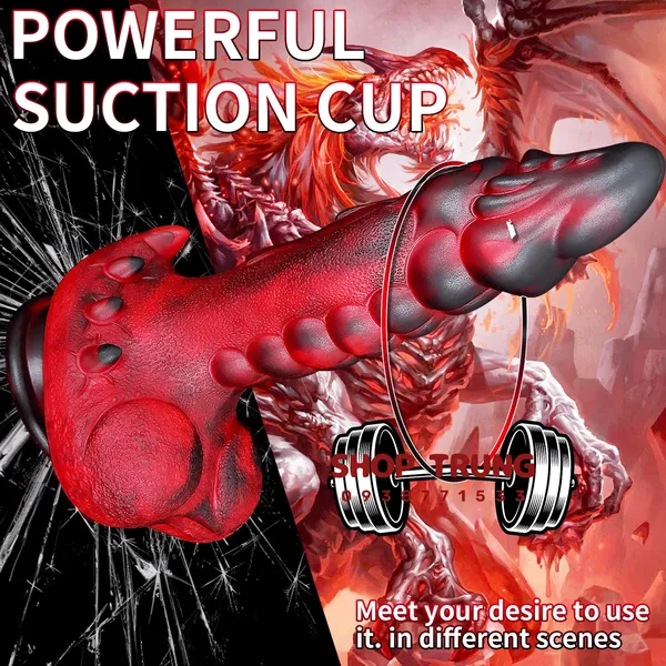 Dương Vật Giả Hình Rồng Rung Thụt Đánh Thức Mãnh Thú Sâu Thẳm