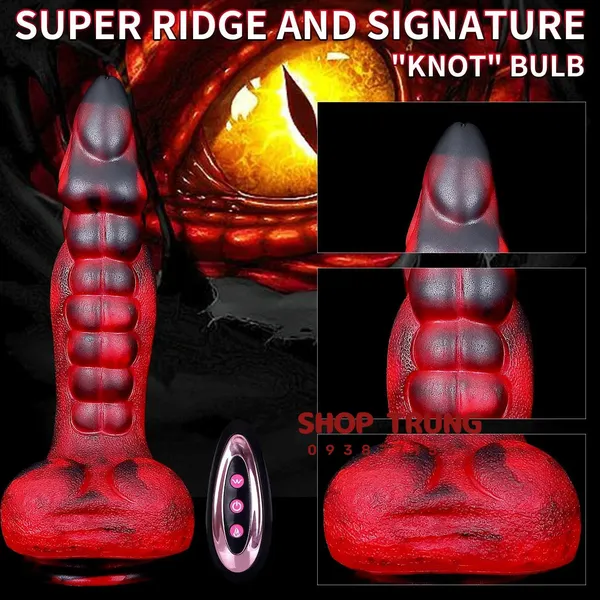 Dương Vật Giả Hình Rồng Rung Thụt Đánh Thức Mãnh Thú Sâu Thẳm