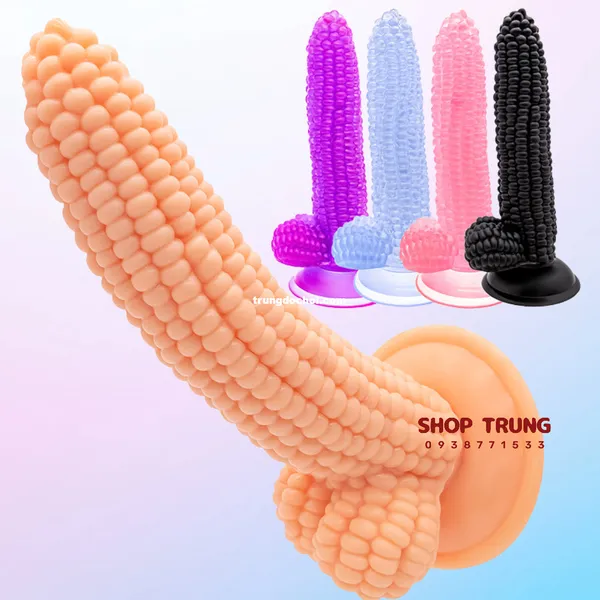 Khám Phá Cảm Xúc Mới Lạ với Dương Vật Giả Trái Bắp Silicone