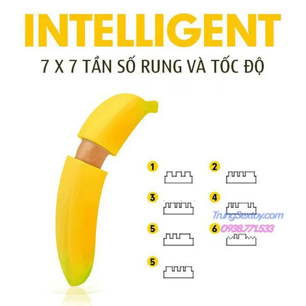 Dương vật giả hình trái chuối hấp dẫn đến lạ thường
