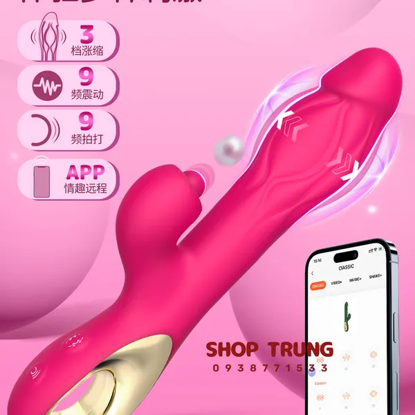 Dương Vật Giả Jinny App Đa Chế Độ Cho Nàng & Cặp Đôi Thăng Hoa 