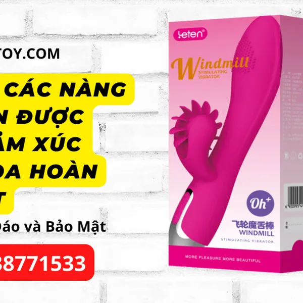 Dương vật giả kèm lưỡi liếm - Dòng sextoy độc đáo nhất hiện nay 