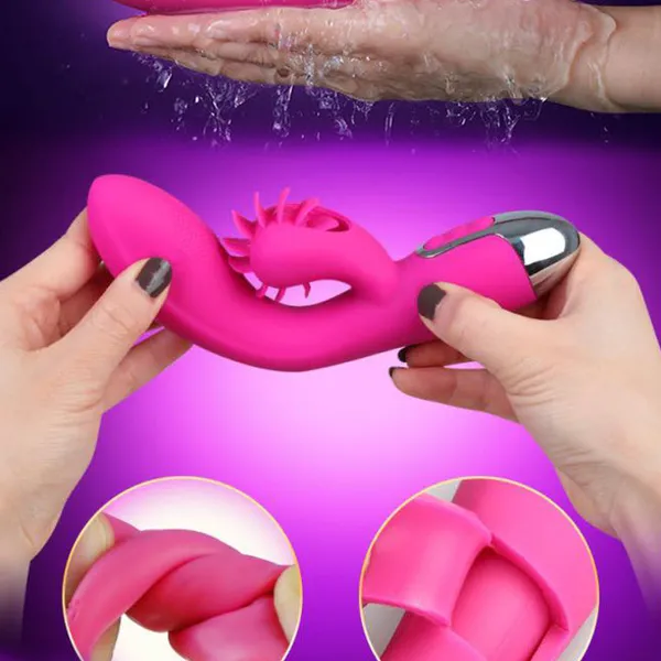 Dương vật giả kèm lưỡi liếm - Dòng sextoy độc đáo nhất hiện nay 