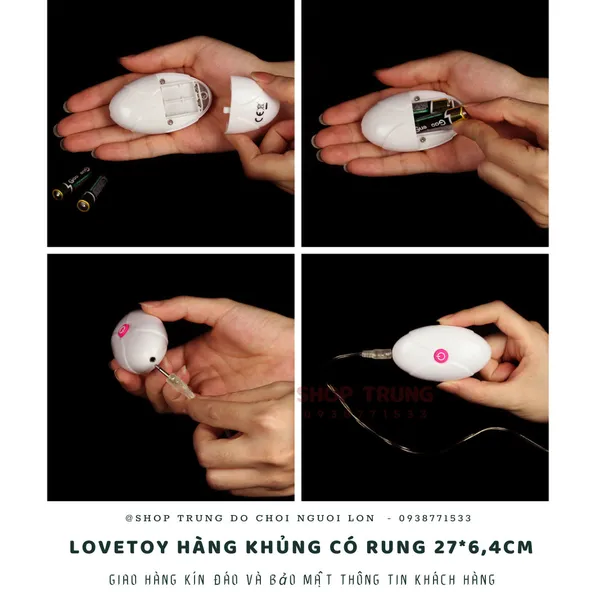 Dương vật giả có rung Hàng Khủng Lovetoy 27cm 
