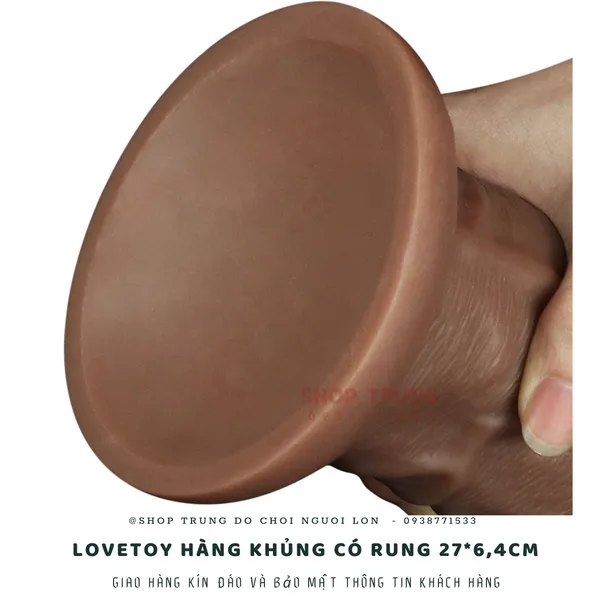 Dương vật giả có rung Hàng Khủng Lovetoy 27cm 