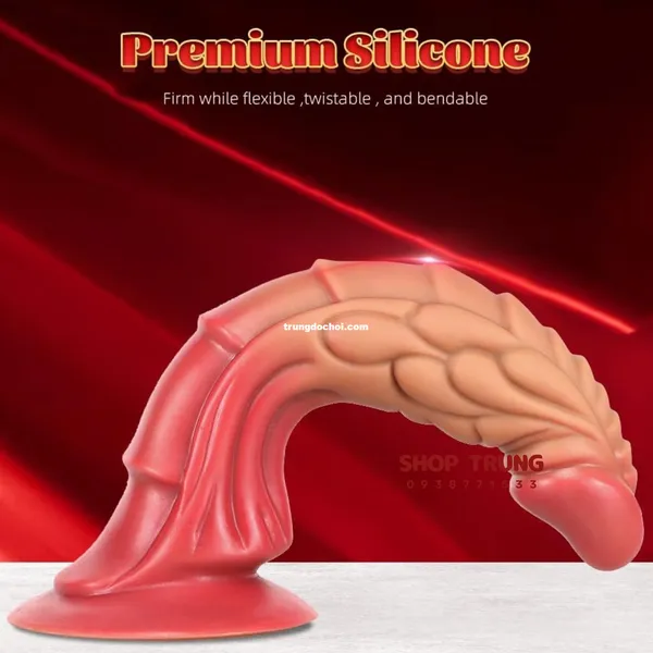Dương Vật Giả Nữ Silicon Mềm Mịn Hình Kì Lân Chất Lượng