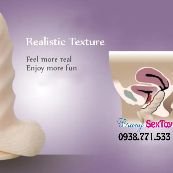 Dương vật giả Leten siêu mềm không rung