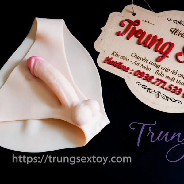 Sextoy Cho Les Khám Phá Dương Vật Giả Liền Quần Silicone Đặc Ruột Tiện Lợi & Cảm Giác Chân Thực