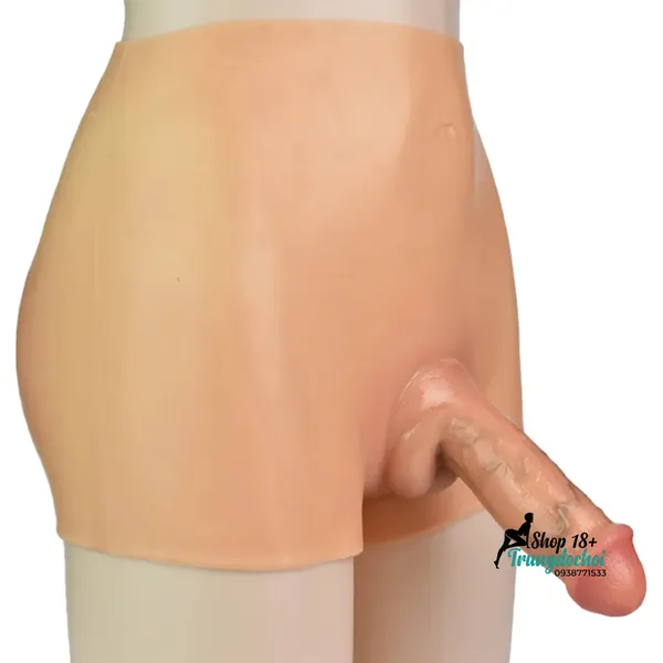Dương Vật Giả Liền Quần Đặc Ruột 16cm Thiết Kế Chắc Chắn, Chân Thực, An Toàn