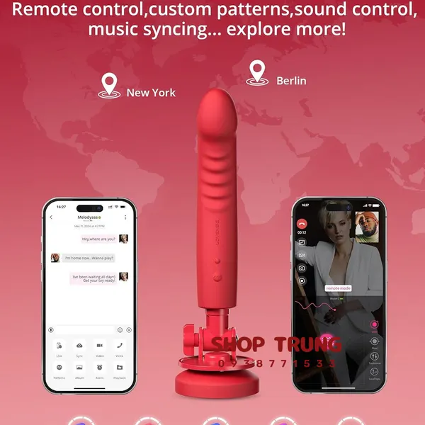 Dương Vật Giả Lovense Mission 2 Thông Minh Kết Nối App