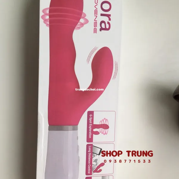 Dương Vật Giả Lovense Nora Rung Hai Động Cơ