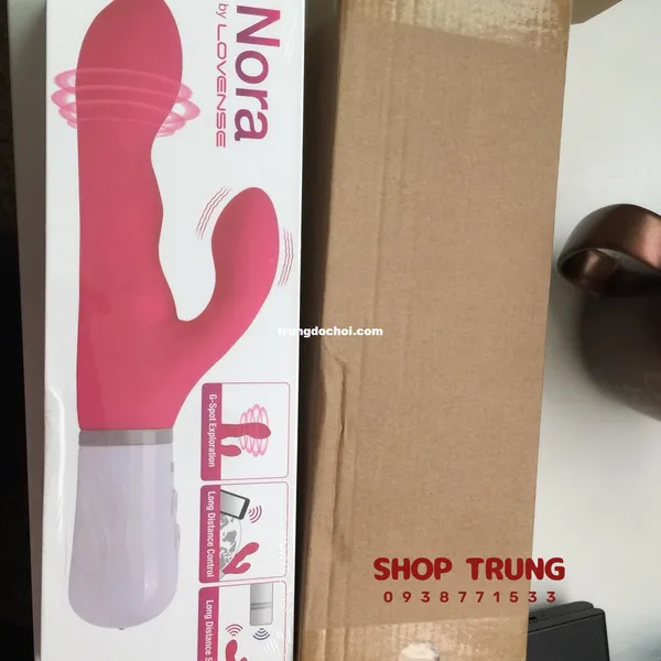 Dương Vật Giả Lovense Nora Rung Hai Động Cơ