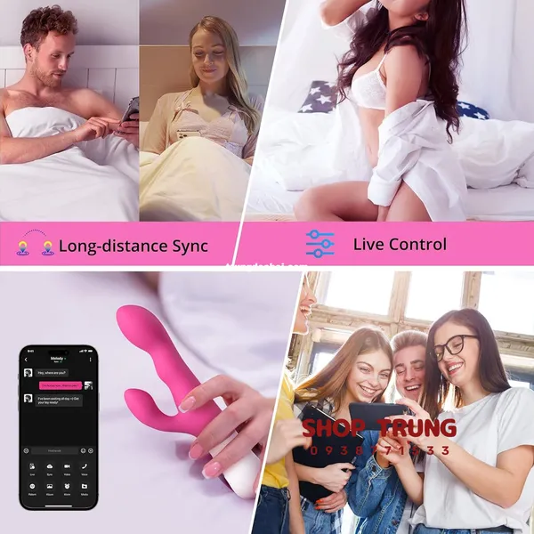 Dương Vật Giả Lovense Nora Rung Hai Động Cơ