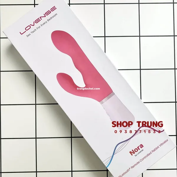 Dương Vật Giả Lovense Nora Rung Hai Động Cơ