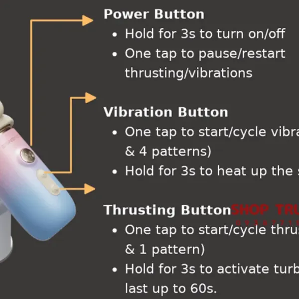 Lovense Spinel Dương Vật Giả Điều Khiển Qua App Cao Cấp