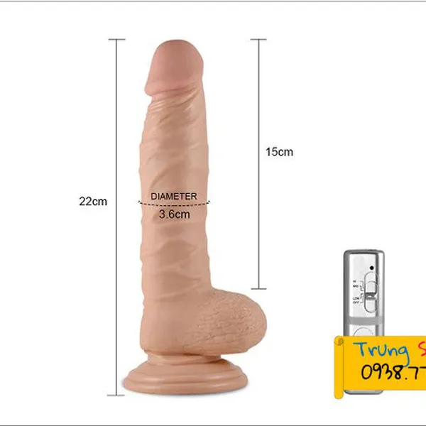 Dương vật giả Lovetoy 8.5 inch đưa nàng lên đỉnh dễ dàng