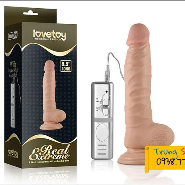 Dương vật giả Lovetoy 8.5 inch đưa nàng lên đỉnh dễ dàng