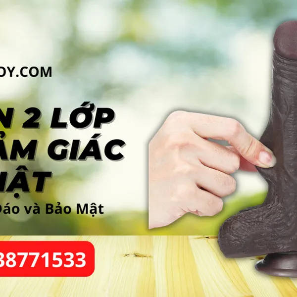 Dương vật giả gắn tường da trượt 7 inch - Lựa chọn số 1 cho nàng 