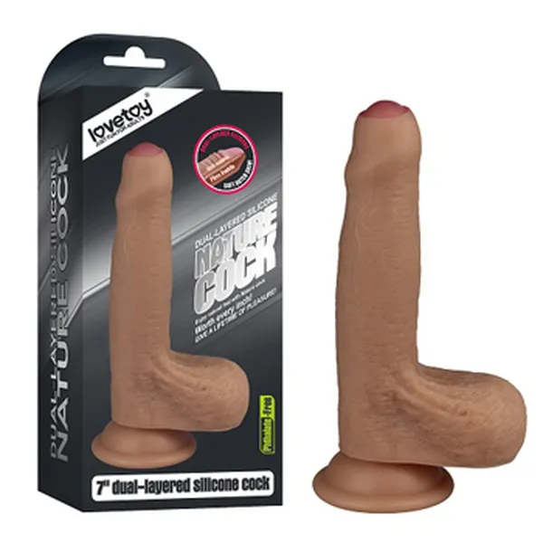 Dương vật giả Lovetoy đầu khấc đặc biệt cho nữ giới