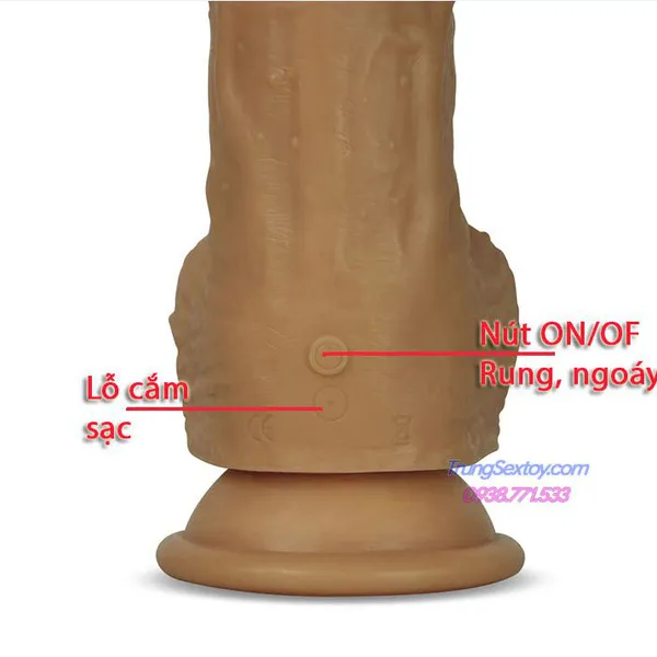 Dương vật giả Lovetoy Liam giống thật cực đã
