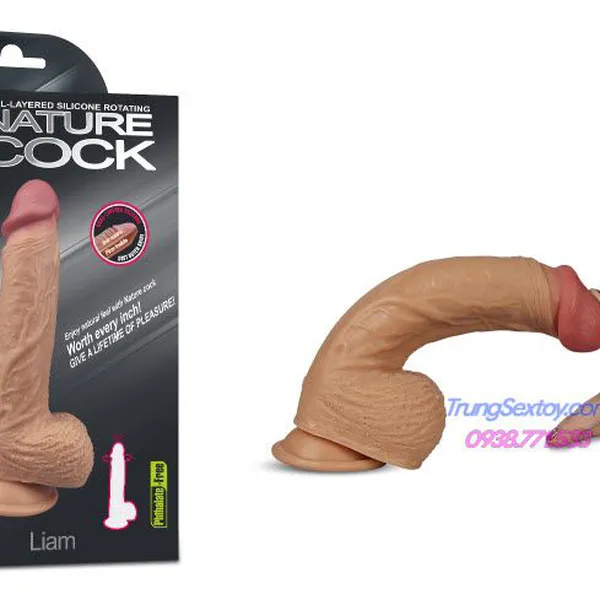 Dương vật giả Lovetoy Liam giống thật cực đã