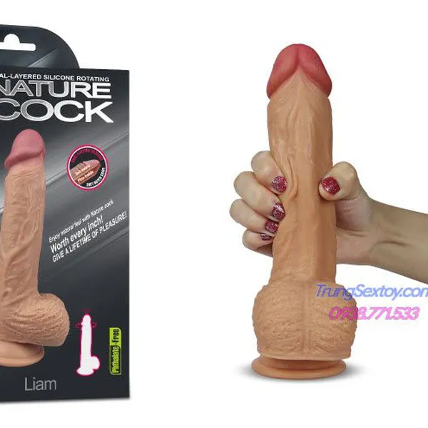 Dương vật giả Lovetoy Liam giống thật cực đã