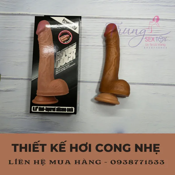 Dương vật giả Lovetoy Nature đạt chuẩn quốc tế