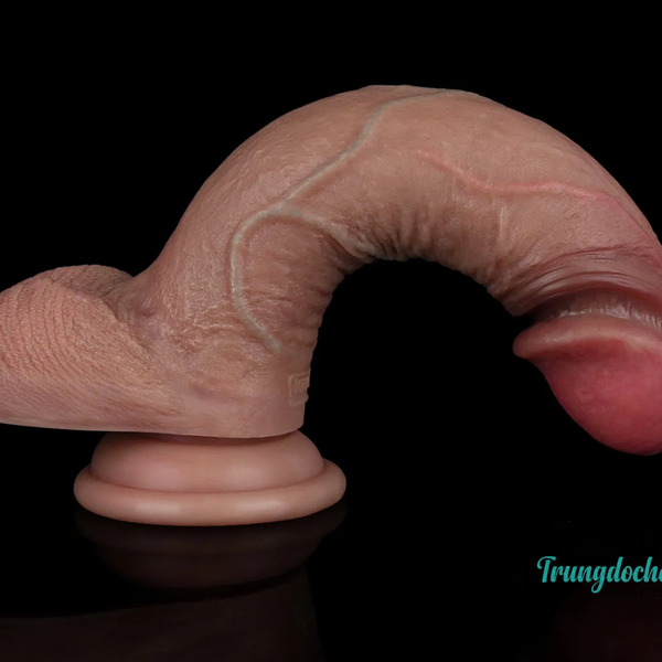 Dương Vật Giả Silicon 2 Lớp Lovetoy Nature Cock 7.5 Inch – Mềm Ngoài Cứng Trong Như Thật