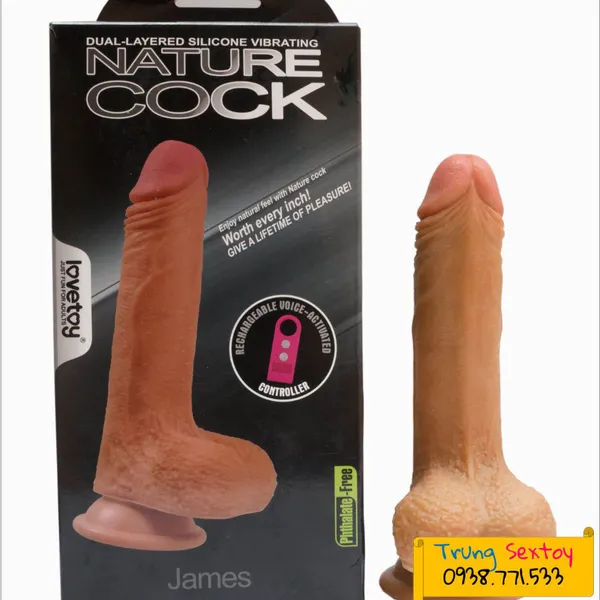 Dương Vật Giả Gắn Tường Lovetoy James Hàng Chính Hãng
