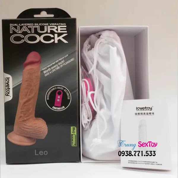 Dương Vật Giả Gắn Tường Mềm Mịn Lovetoy Leo