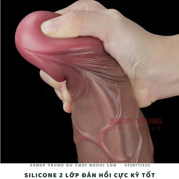Dương vật giả Lovetoy Platinum Silicone cho cảm giác y như thật