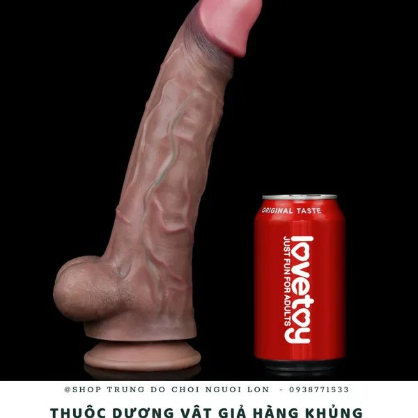 Dương vật giả Lovetoy Platinum Silicone cho cảm giác y như thật