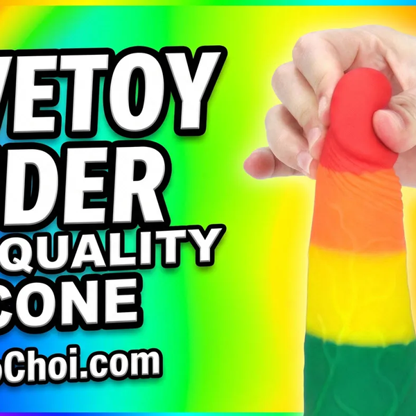 Dương Vật Giả Lovetoy Prider 7 Đa Sắc Cầu Vồng, Đế Hút Mạnh