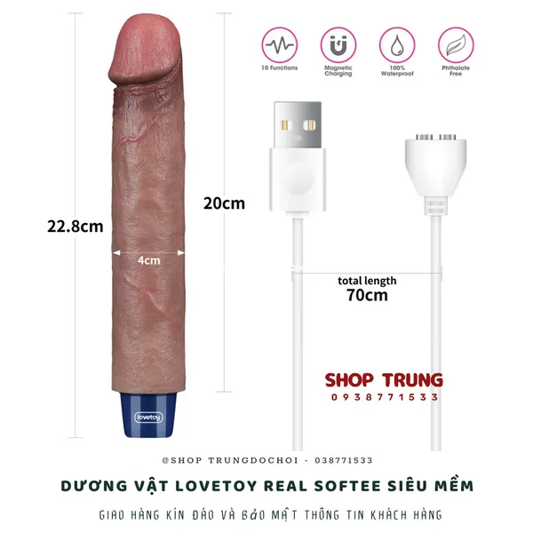 Khám Phá Trải Nghiệm Tình Dục Chân Thực với Dương Vật Giả Silicon Bạch Kim từ Lovetoy