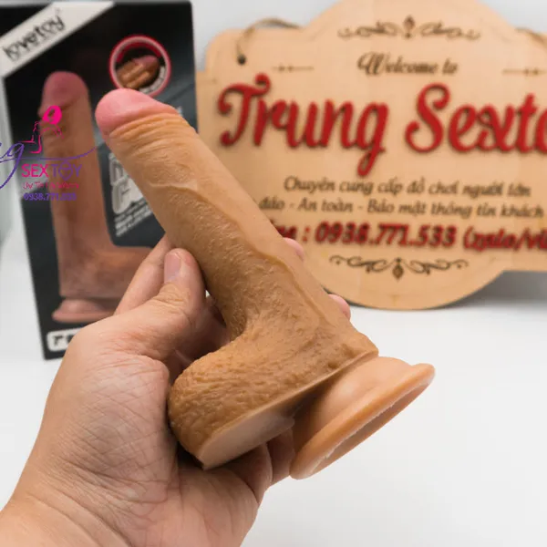 Dương Vật Giả Lovetoy 2 Lớp Mềm Mịn Nature Cock 7 inch