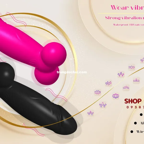 Dương Vật Giả Mini có rung điều khiển từ xa