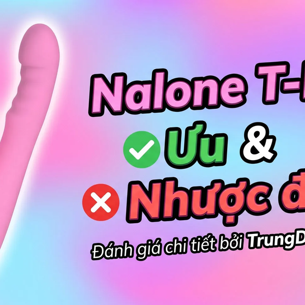 Dương Vật Giả Đa Năng Nalone T-May Rung Thụt Liếm & Làm Ấm 4 Trong 1
