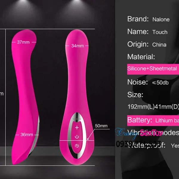 Dương vật giả Nalone Touch mô phỏng như thật