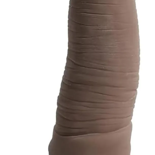 Dương Vật Giả Hình Ngựa Nâu Silicone Size L — Đế Hút, Dài 21cm